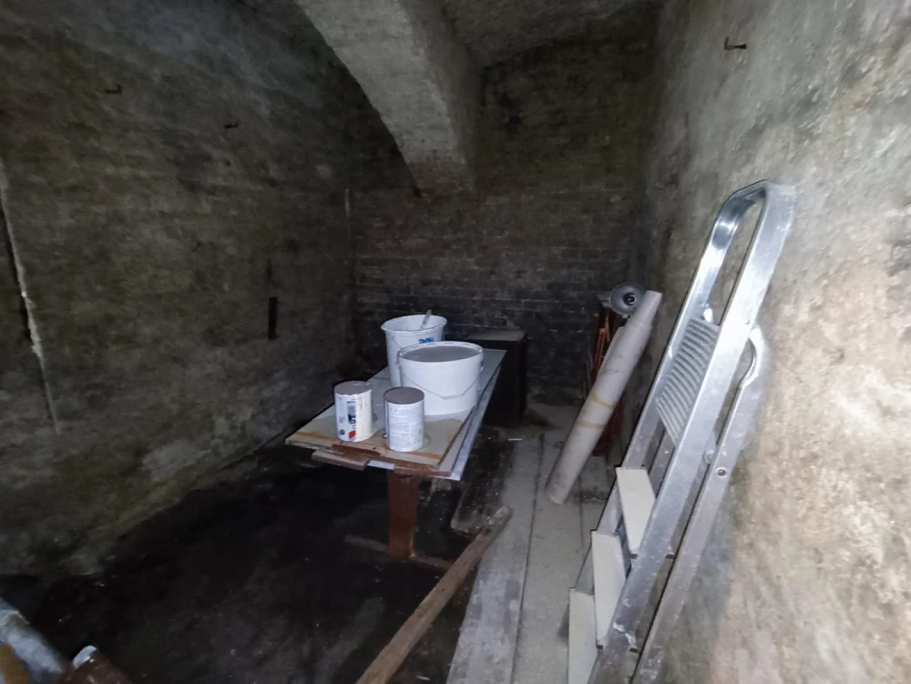 Vorher – Dachboden/Keller in Krems, noch nicht frei zugänglich